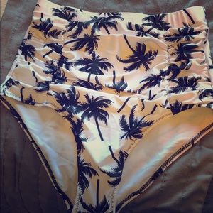 High Rise Swim Suit Bottoms